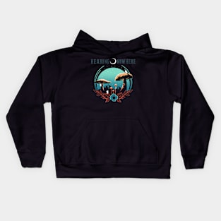 Headed Nowhere Blue/Orange Kids Hoodie